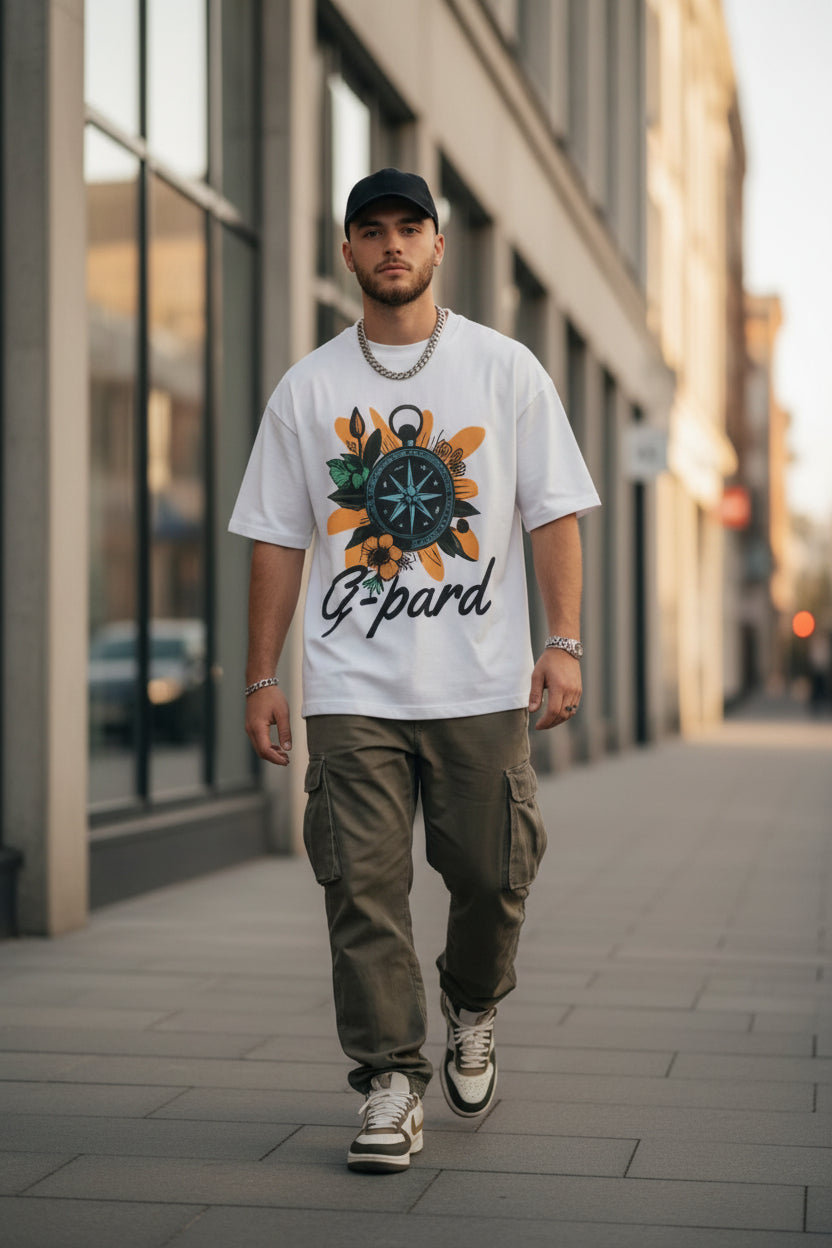 Camiseta holgada G-pard compass